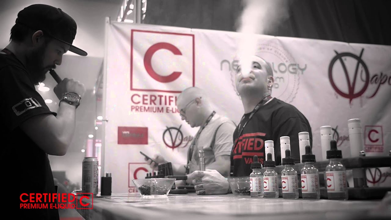 Certified Premium E-Liquid at Vape Summit