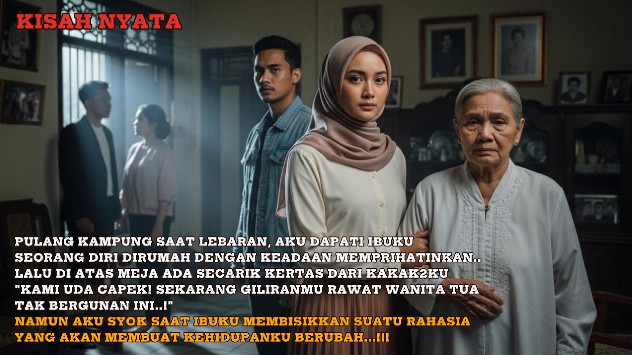 Pulang Kampung Saat Lebaran Aku Lihat Ibuku Seorang Diri Dengan Kondisi Memprihatinkan, Ternyata...