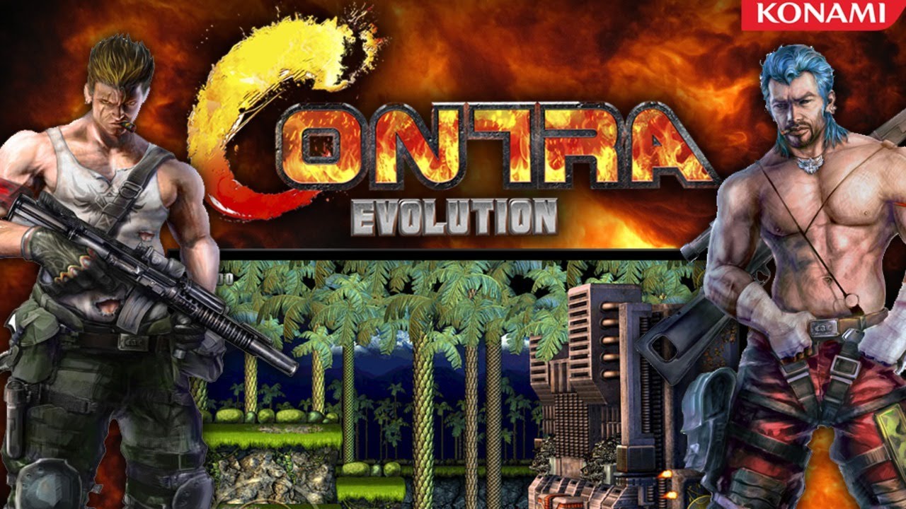 Contra Evolution Walkthrough HD - 2 Player Coop (PC)