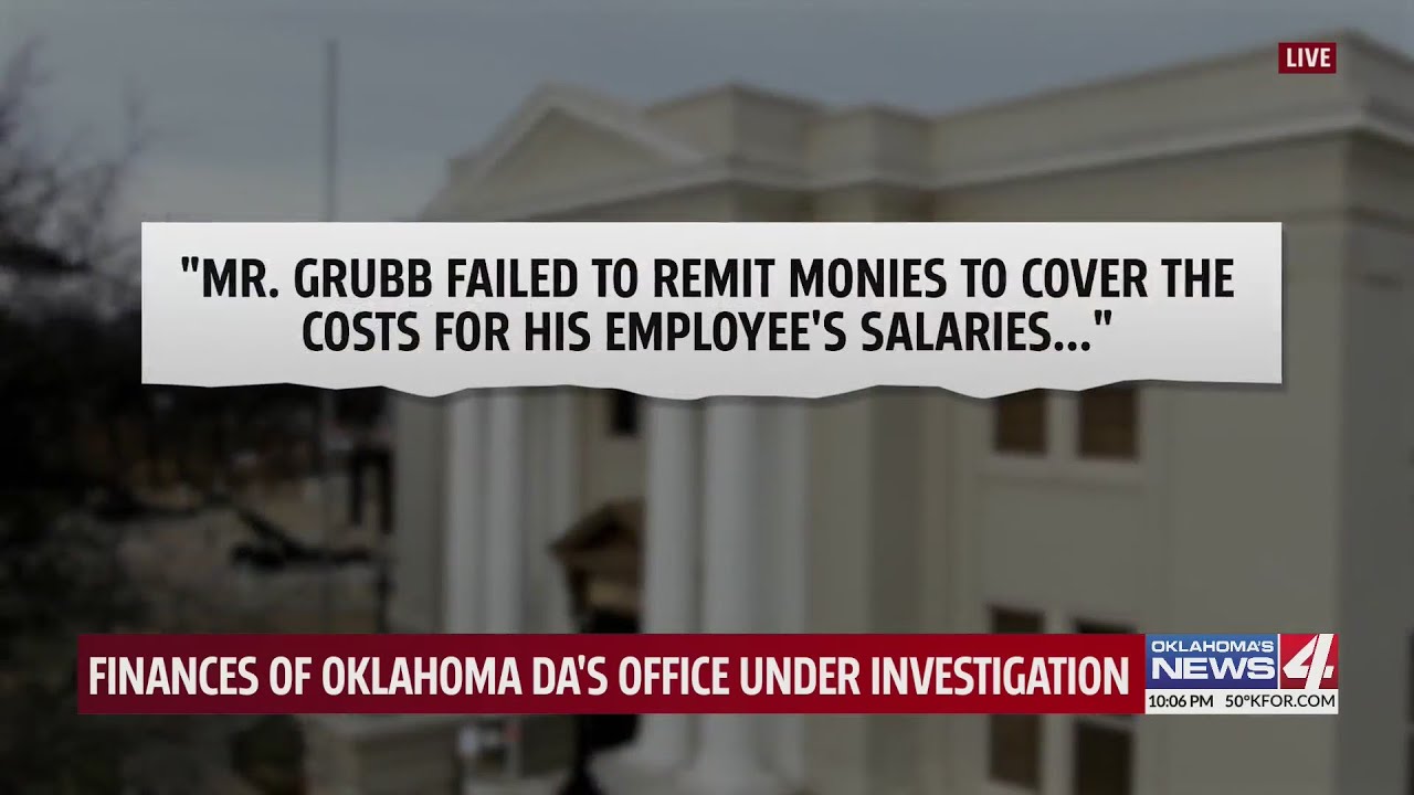 Oklahoma DA allegedly under investigation for secret deals