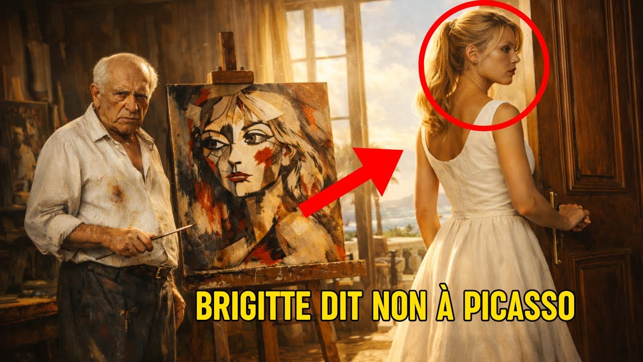 Le Jour Où Picasso a Demandé l'Impossible — Et Pourquoi Brigitte a Fui