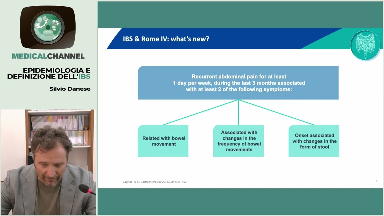 Epidemiologia e definizione dell'IBS - Silvio Danese