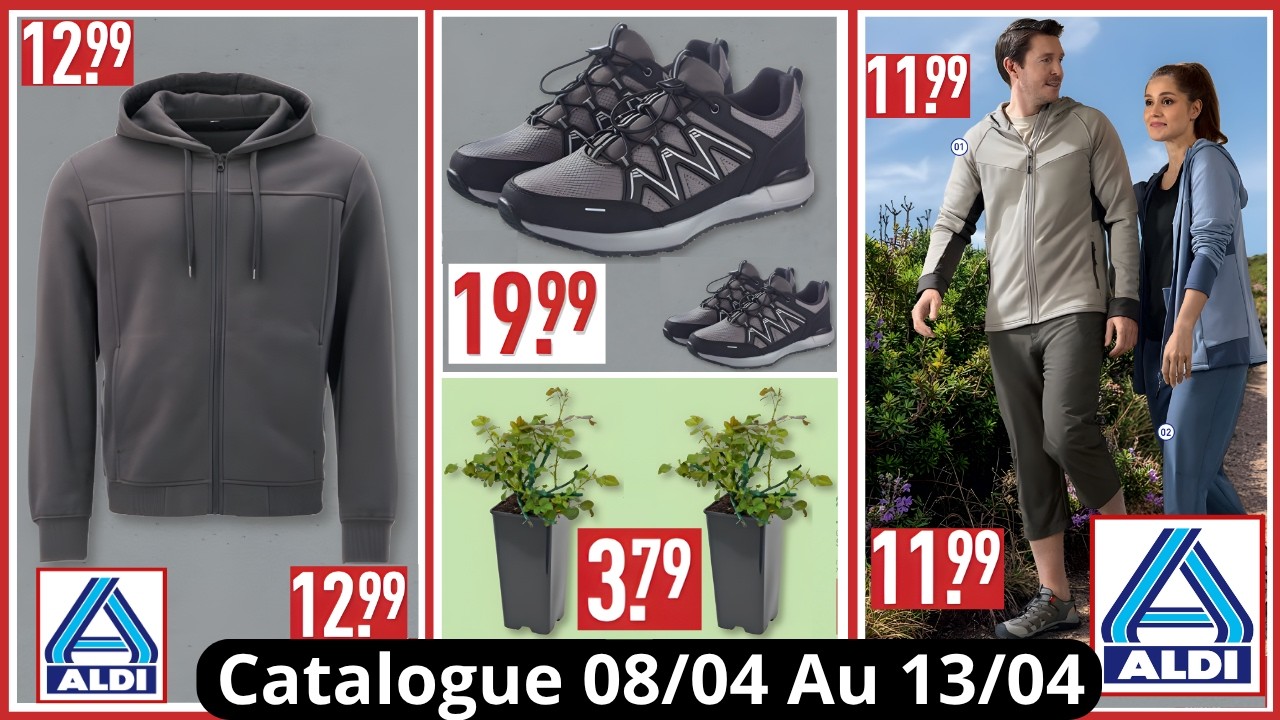 ALDI France Catalogue de la semaine du 08/04/26 au 13/04/26 Bons Plans #aldi  #promo Arrivage