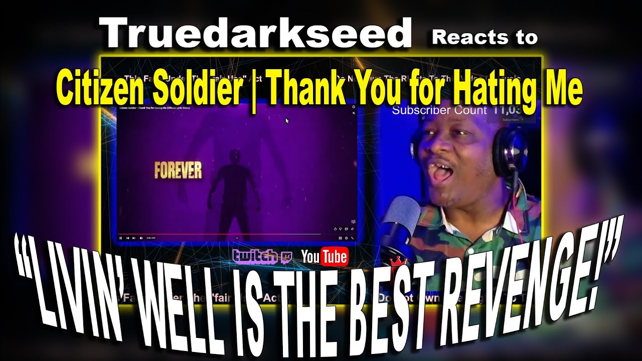 Реакция пользователя Truedarkseed на песню Citizen Soldier 