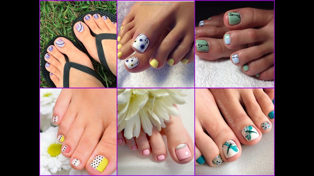 50+ Beautiful Toe Nail Art Designs Ideas for Spring Summer 2018