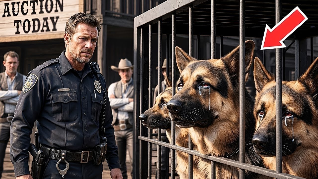 Ein Polizist wollte alle pensionierten Polizeihunde retten! Was dann geschah, überraschte alle!