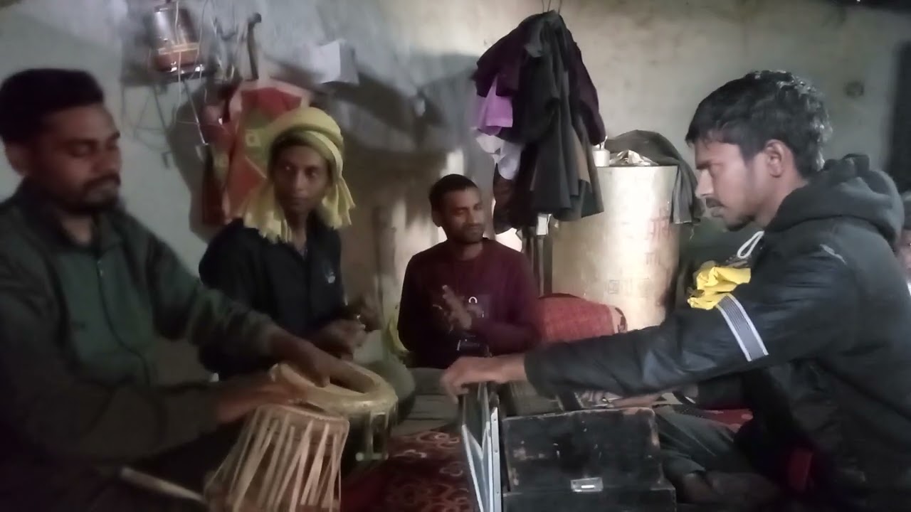 बेहतरीन लाइव गजल गायकखेम सिंह तबला वादक हुकुम भाई