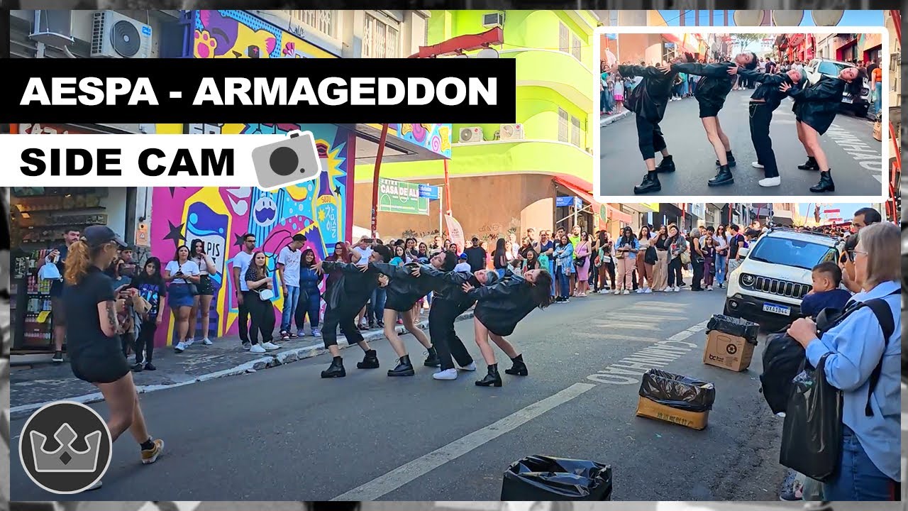 [KPOP IN PUBLIC - SIDE CAM] AESPA (에스파) 'ARMAGEDDON' | Dance Cover by STANDOUT from BRAZIL