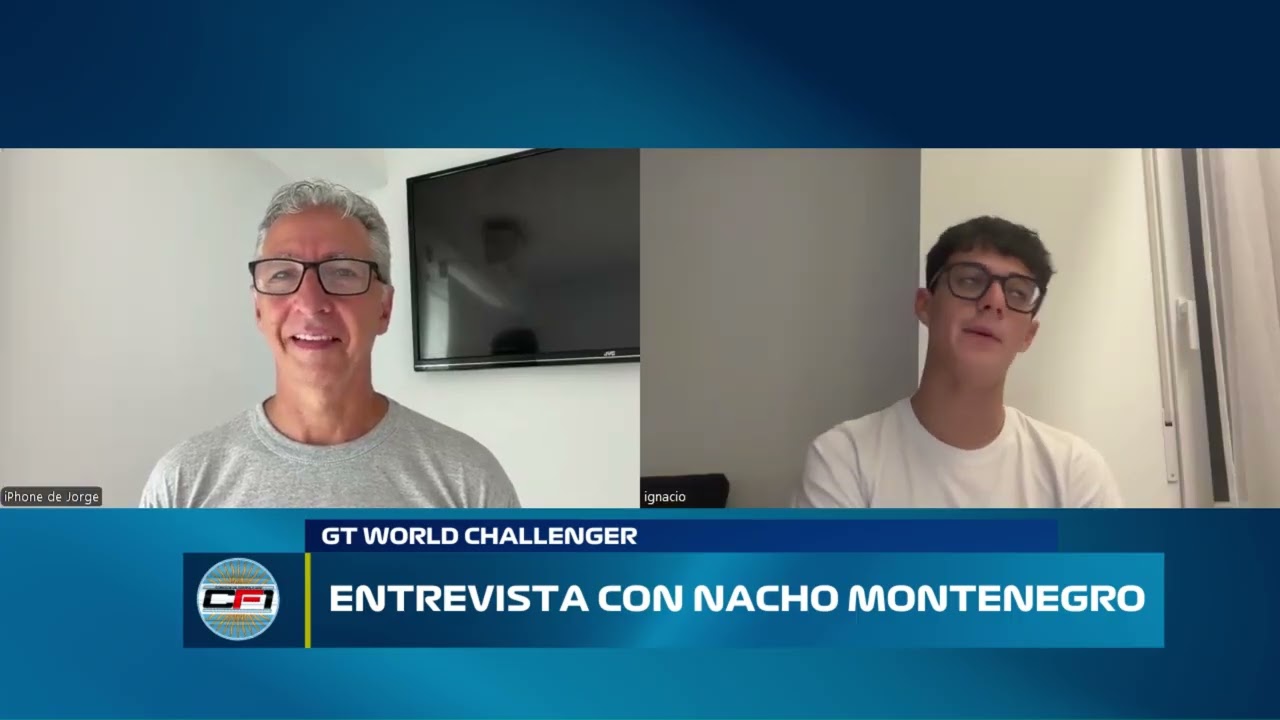 NACHO MONTENEGRO CORRERÁ EN GT WORLD CHALLENGER JUNTO AL EQUIPO WRT CON UN BMW.