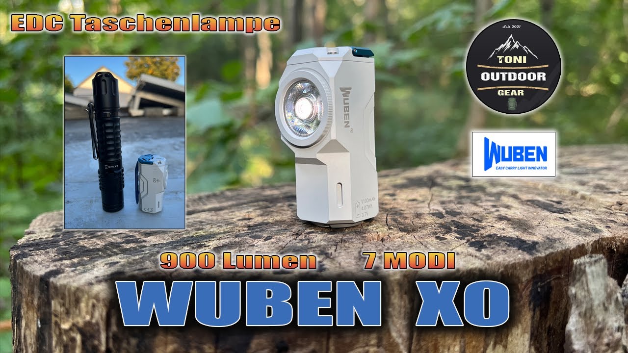Der kleine Wuben X0 Knight 900 Lumen #wuben #led #light #edc #taschenlampe #outdoors #outdoor #licht