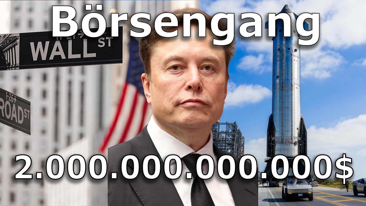 Musks 2-Billionen-B&ouml;rsengang: Was die Medien beim SpaceX-IPO verschweigen
