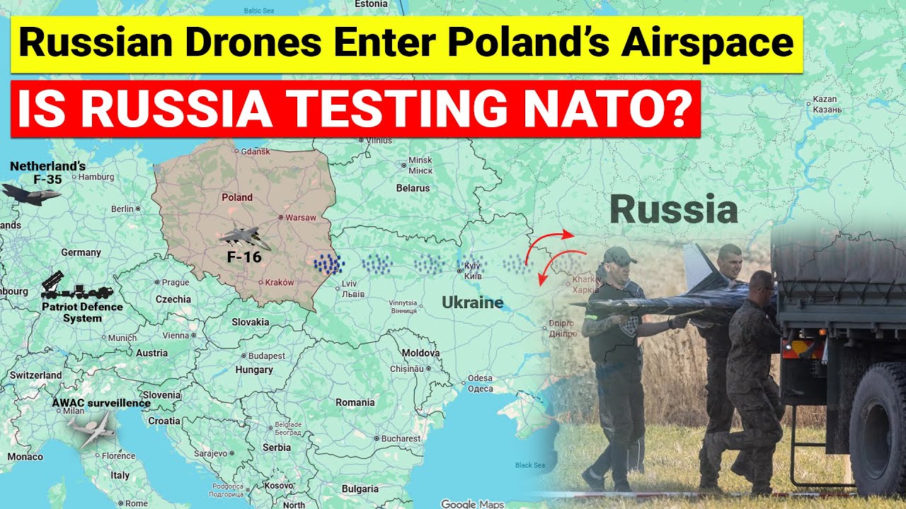 Russian Drones Enter Poland’s Airspace - What exactly happened