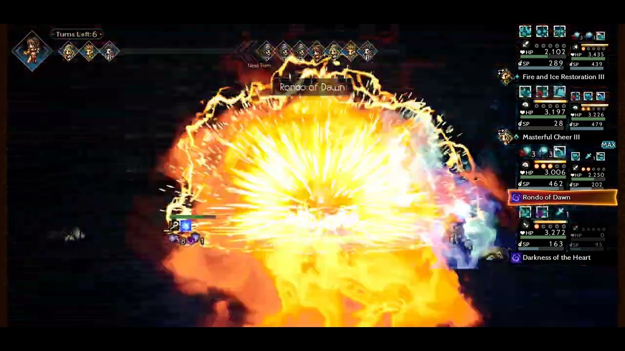 Octopath COTC F2P Master Tower Floor 6 with a custom roster requested on YouTube