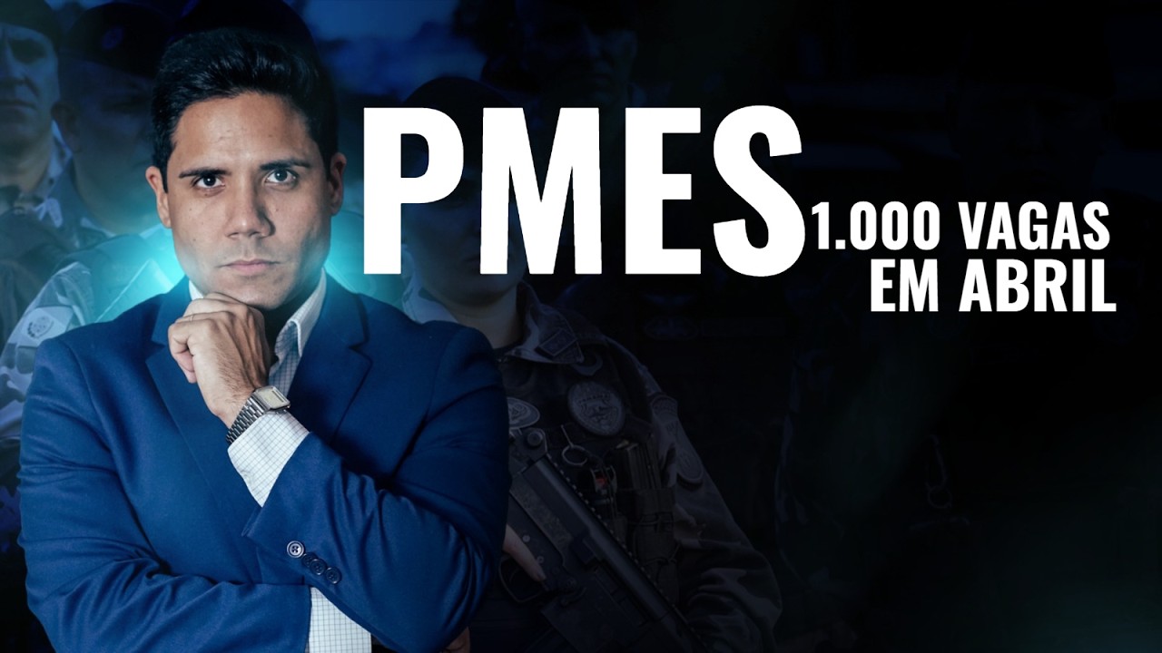 Concurso PMES: edital em abril provas até junho, para 1mil vagas