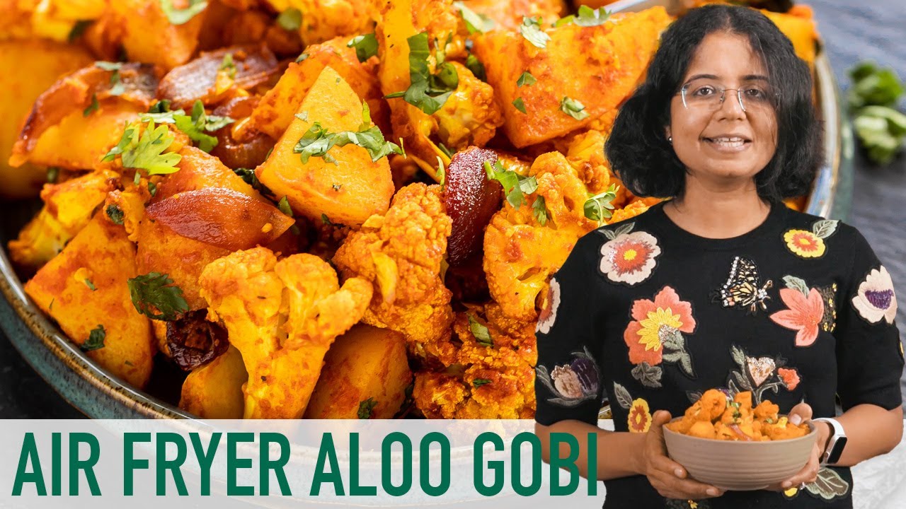 Air Fryer Aloo Gobi | Easy & Vegan Aloo Gobi Recipe
