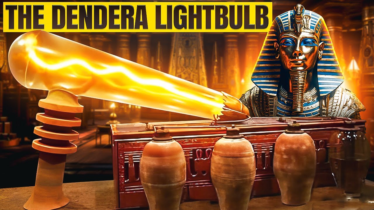 Dendera Lightbulb Mystery Explained: The Ancient Egyptian's Lost Technology!