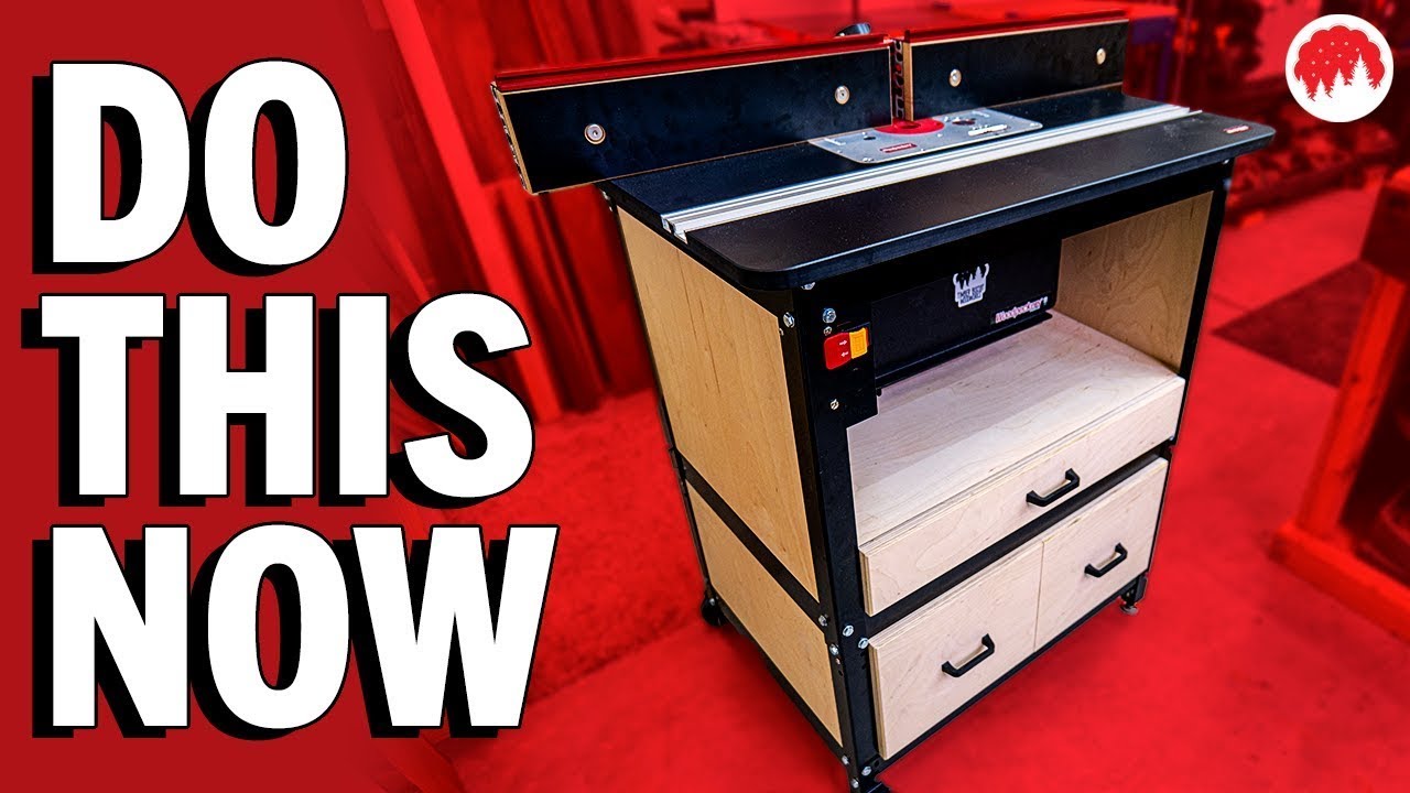 I shouldn't have waited so long | Woodpeckers Router Table
