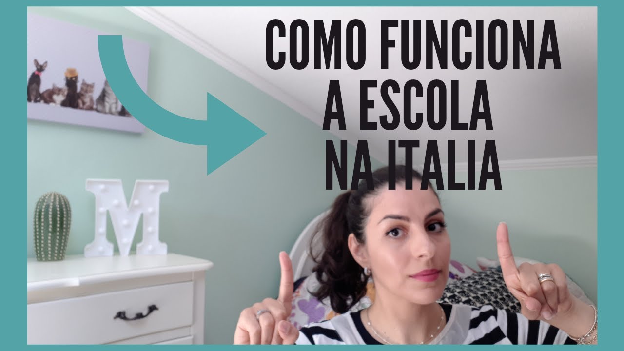 ESCOLA NA ITALIA...como funciona, como é organizada, quanto custa??