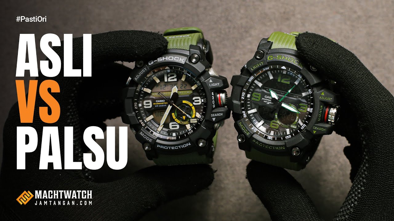 KALIAN PASTI GA BISA BEDAIN MANA G-SHOCK GG-1000-1A3DR YANG ASLI!!