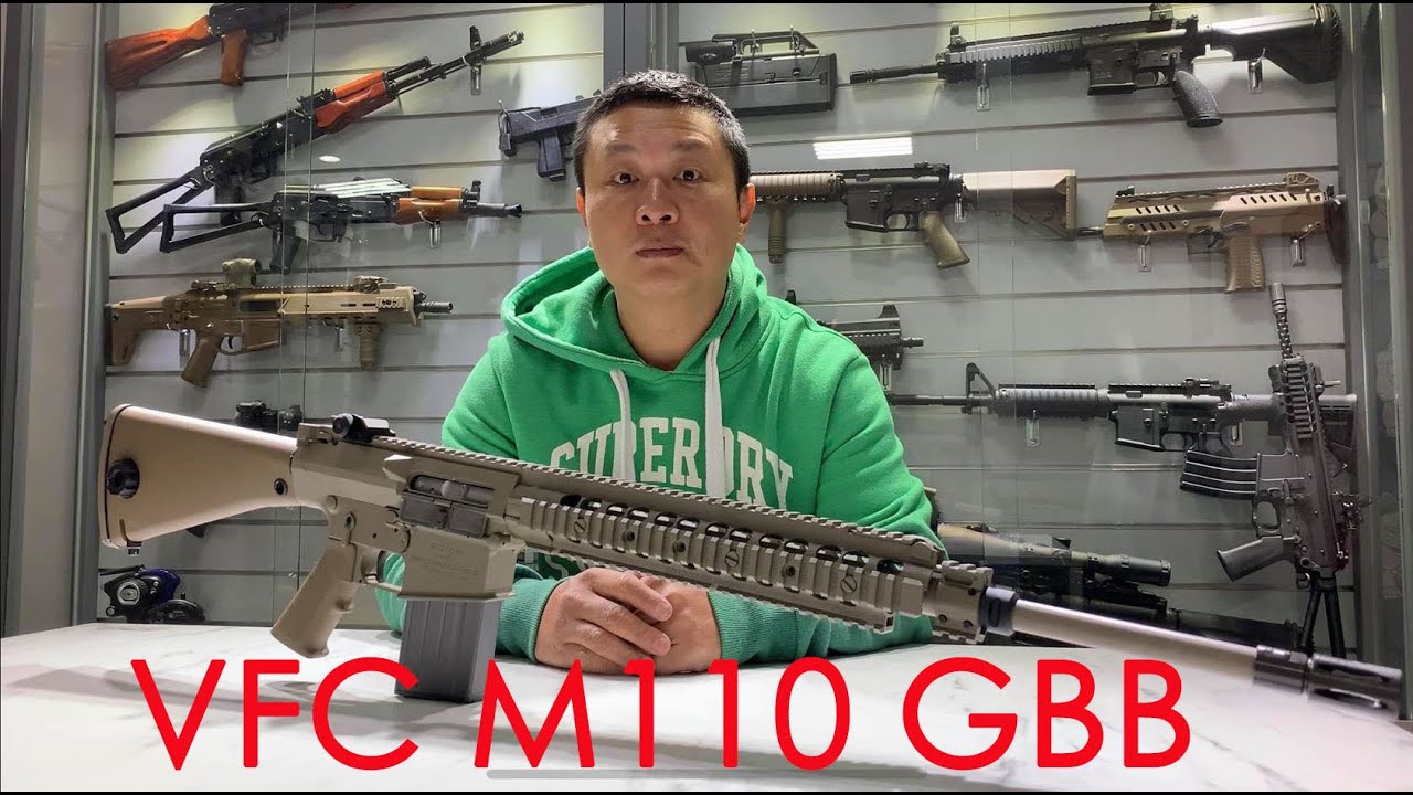 VFC M110 GBB原廠開箱測試