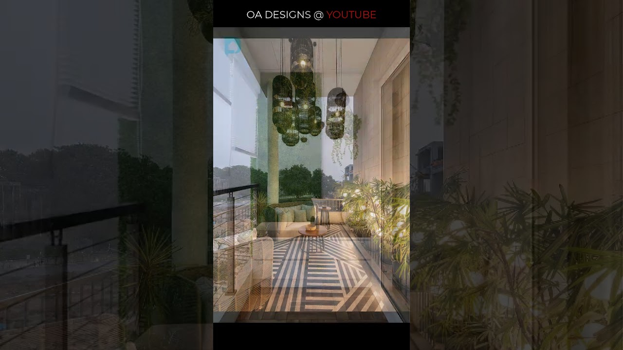 Elegant Balcony Designs 2024🌟pt : 4  #balconydesign #interiordesigns #balconydesigns