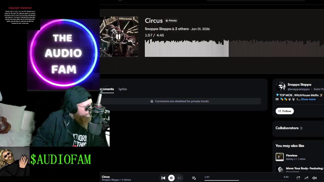 LIVE MUSIC REVIEW SHOW AND PODCAST @THEAUDIOFAM @SOVEREIGN_NATURE