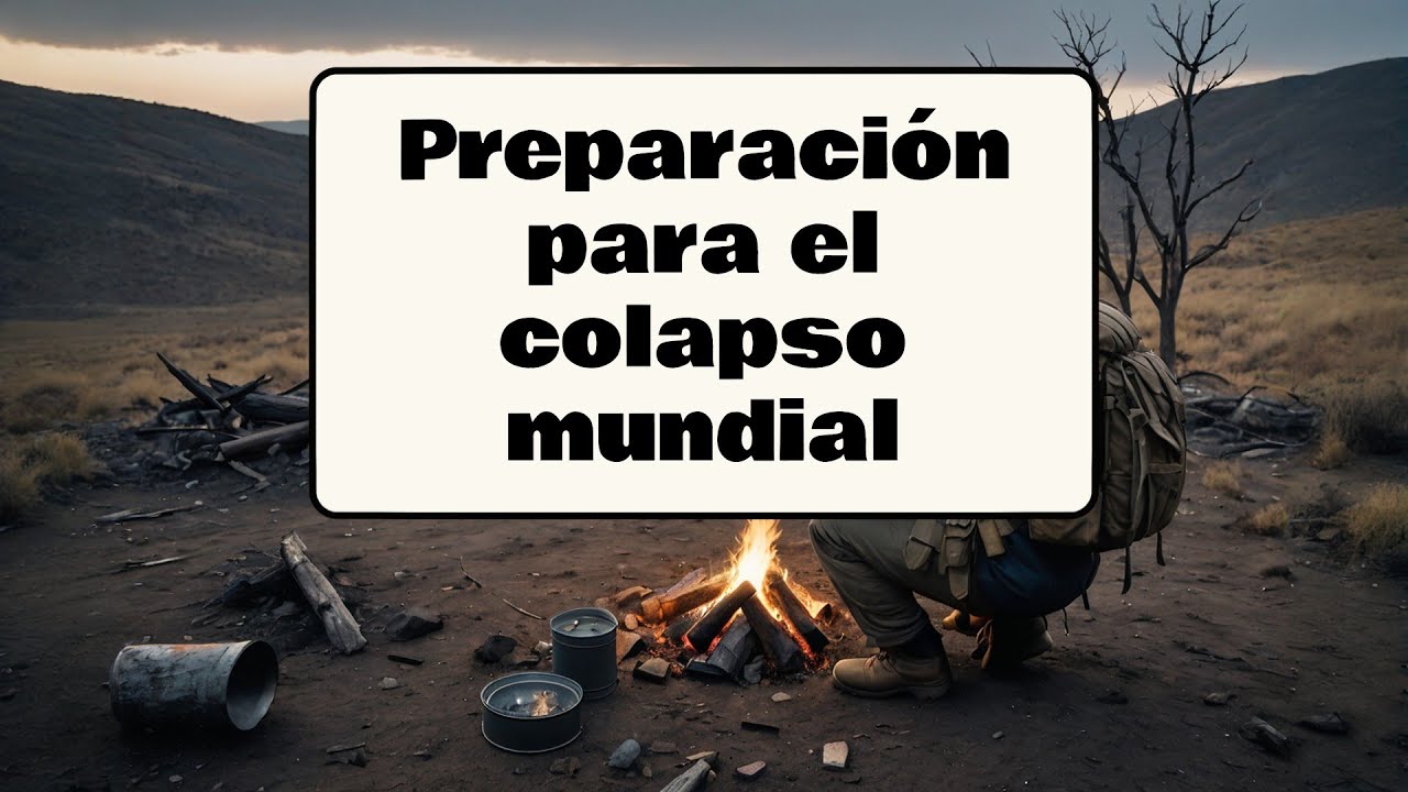 Preparaci&oacute;n para el colapso mundial #supervivencia #prepper #cat&aacute;strofe #autonom&iacute;a #preparaci&oacute;n