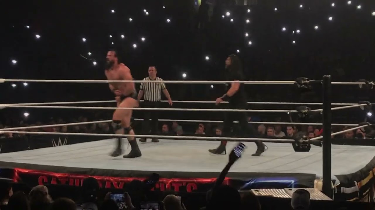 Roman Reigns VS Drew McIntyre full match LIVE in Rockford, Illinois Saturday Nights Main Event