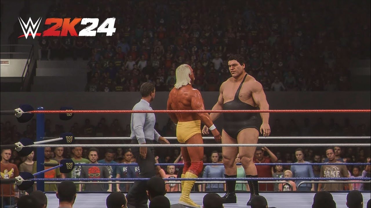 WWE 2k24 Showcase - Andre The Giant Vs Hullk Hogan | 40 Years Of WrestleMania  {PS5}