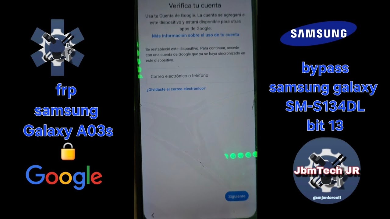 Eliminar cuenta de google samsung galaxy a03s bit 13, Frp samsung sm-s134dl bit (D)