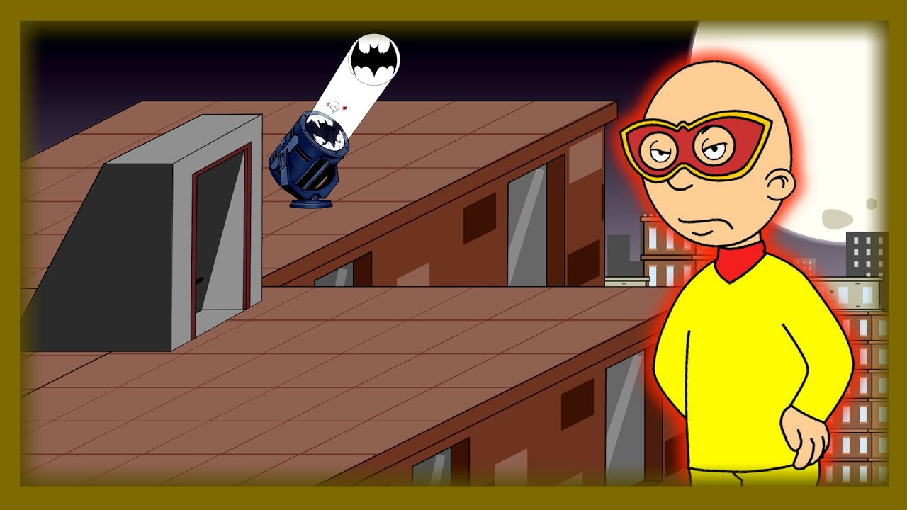 Caillou Becomes A Superhero
