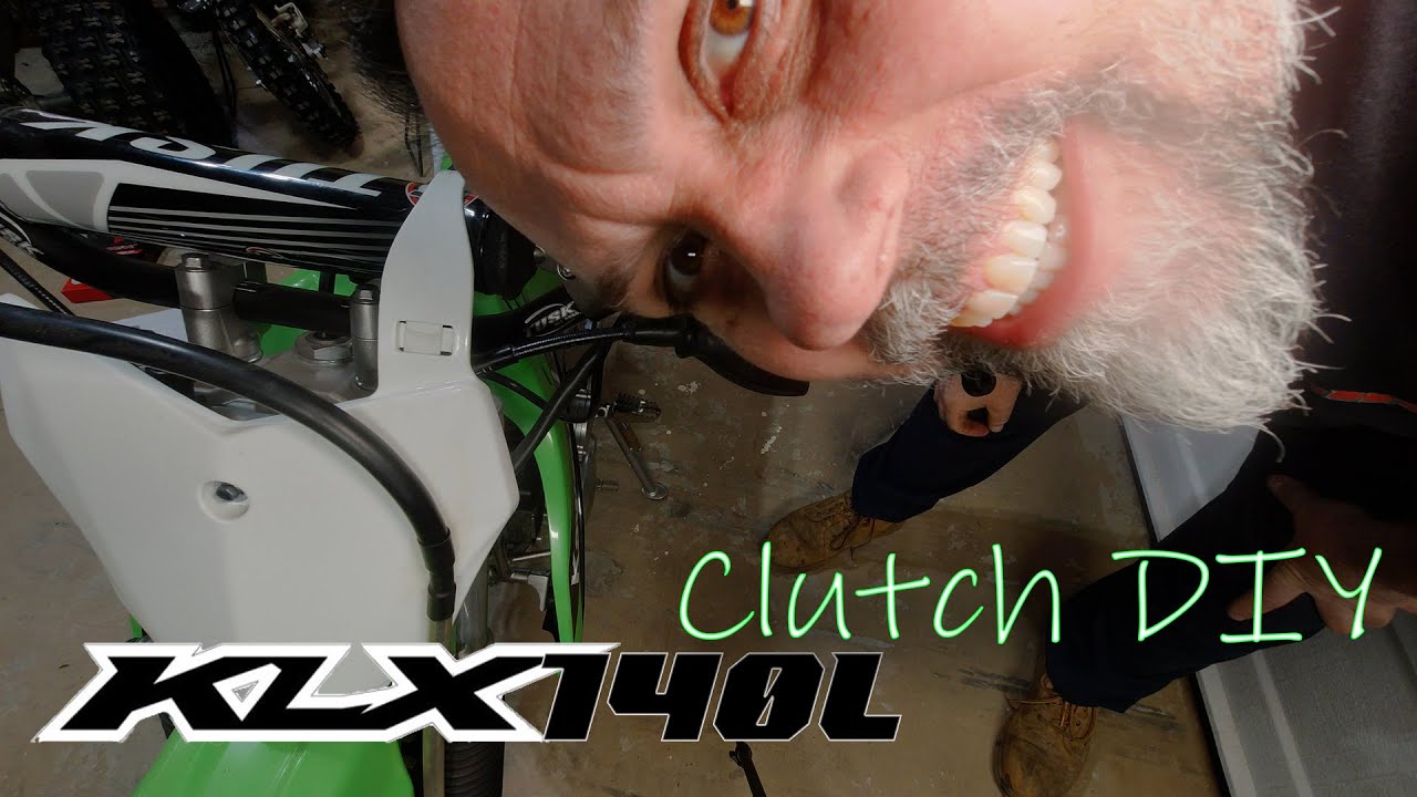 2013 Kawasaki KLX140L Clutch Replacement Ep76