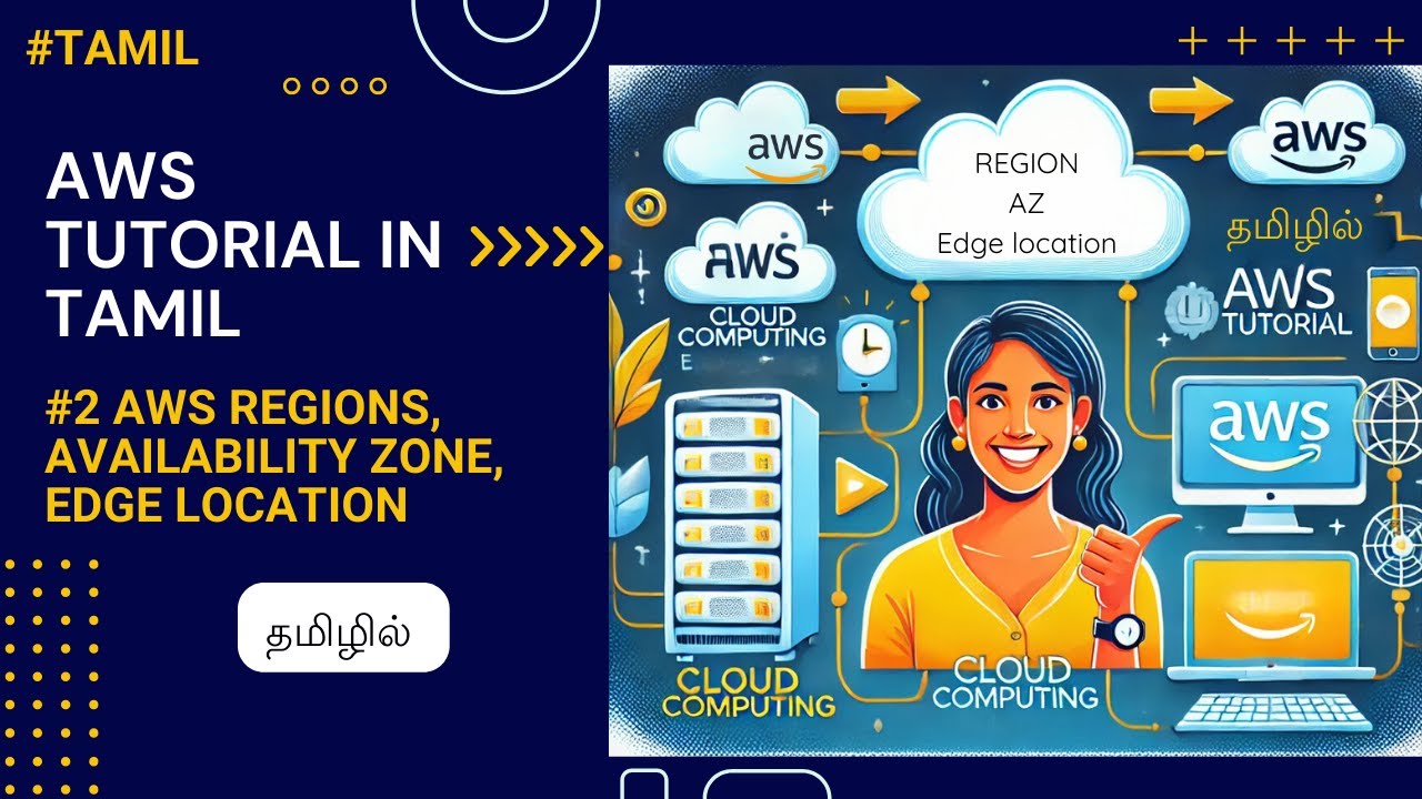 AWS course in Tamil | #2 AWS Regions, Availability Zones & Edge Locations in Tamil - Simple & Easy!