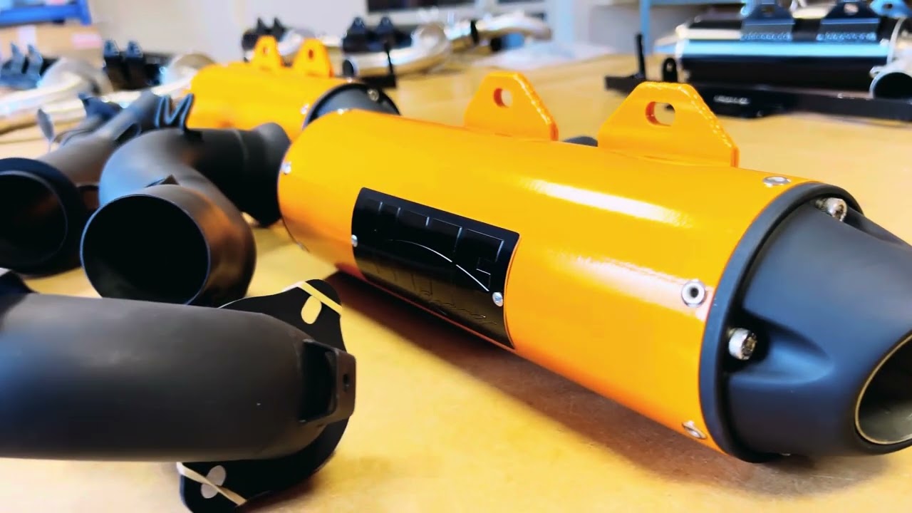 Les echappements HMF Racing pour Can Am Outlander  850 et 1000 G3 2025 et plus