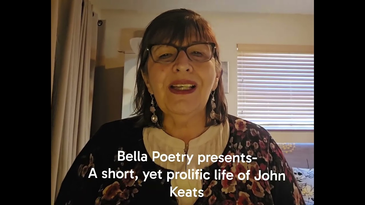 The tragically short life of a wonderful English poet, John Keats.