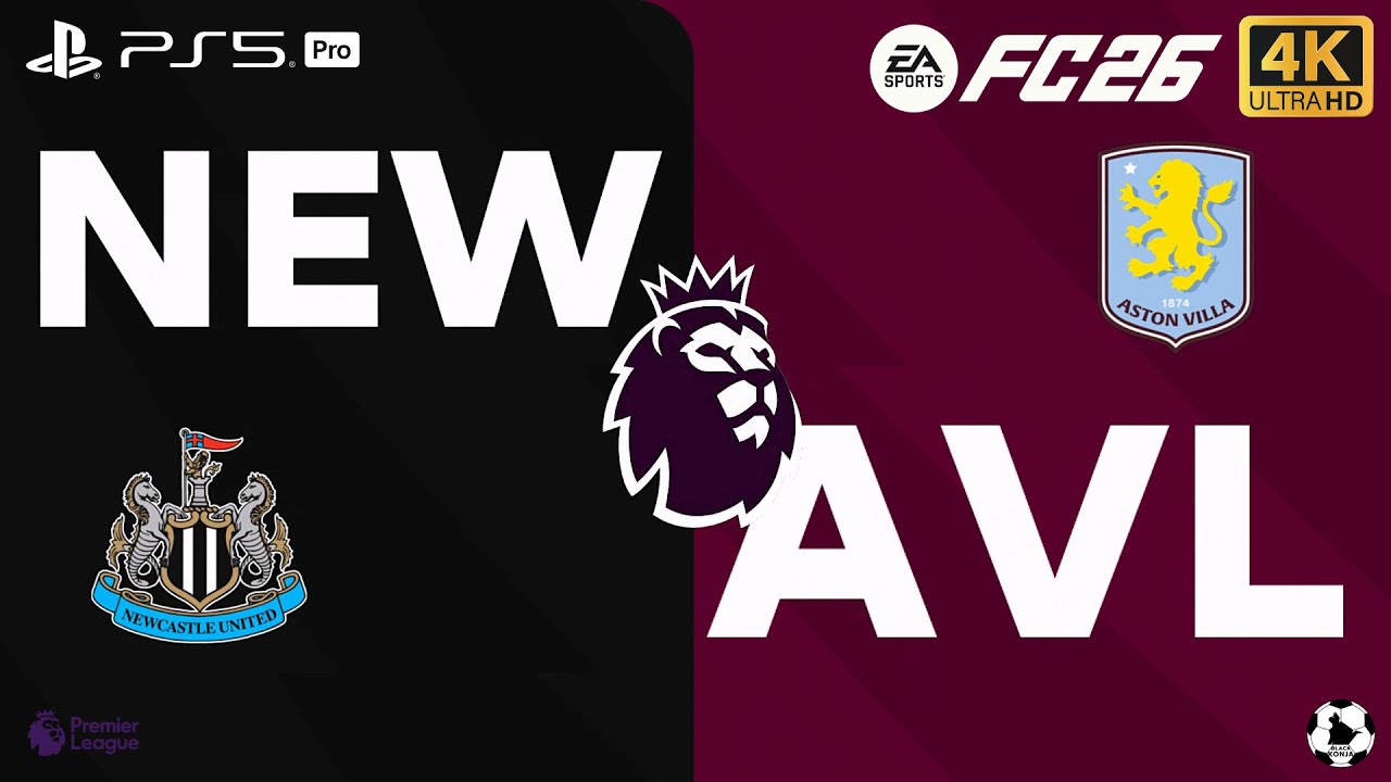 EA SPORTS FC 26 | Newcastle United vs Aston Villa | GAMEPLAY 4K PS5 PRO