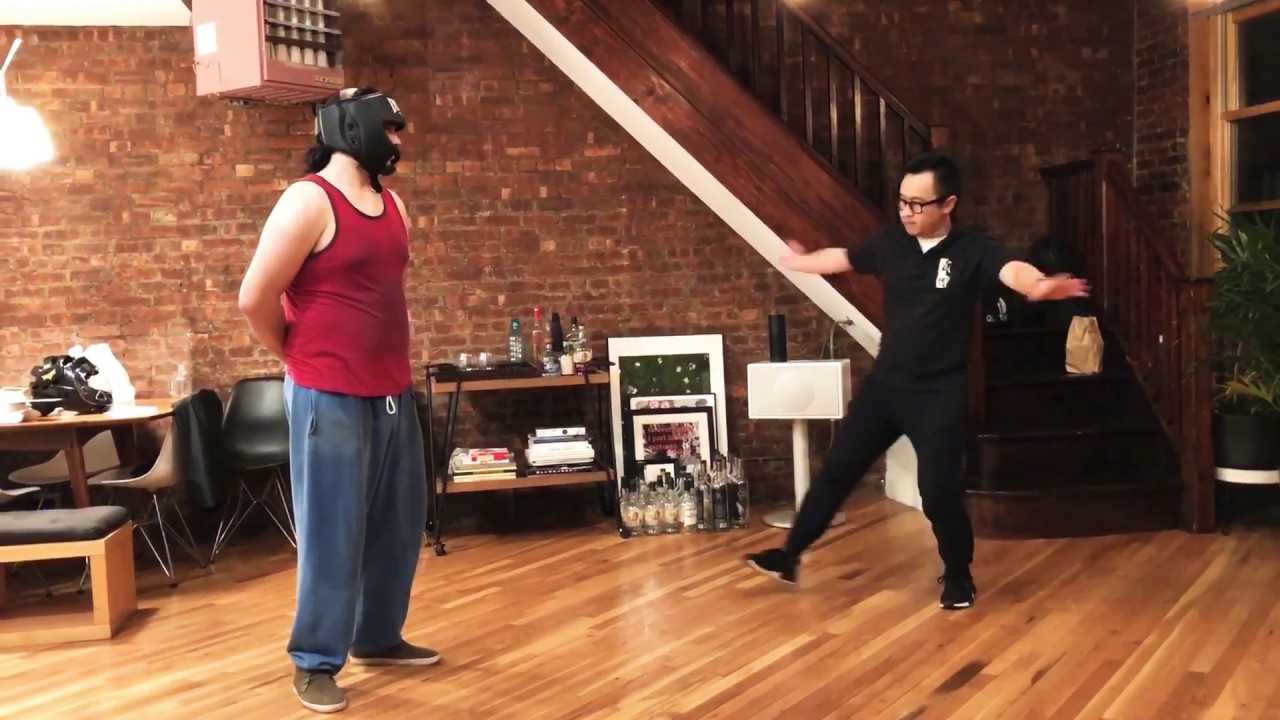 Piqua Quan Combat Application - “Bao” 劈掛拳「抱」實戰應用