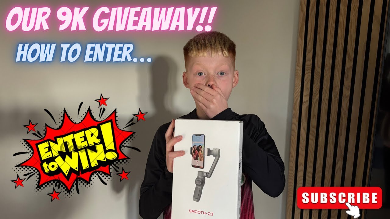 Our 9K Giveaway!!! | How To Enter | Good Luck 🍀