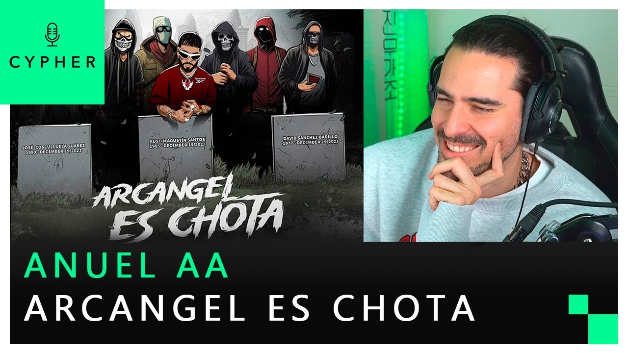 REACCIÓN a Anuel AA - Arcangel Es Chota (Audio)
