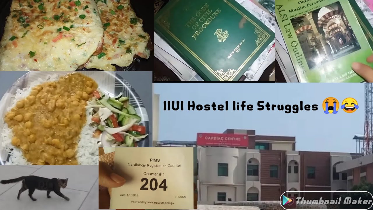 Hostel life VLog struggles 😭 || IIUI Hostel life VLog #3rdvlog
