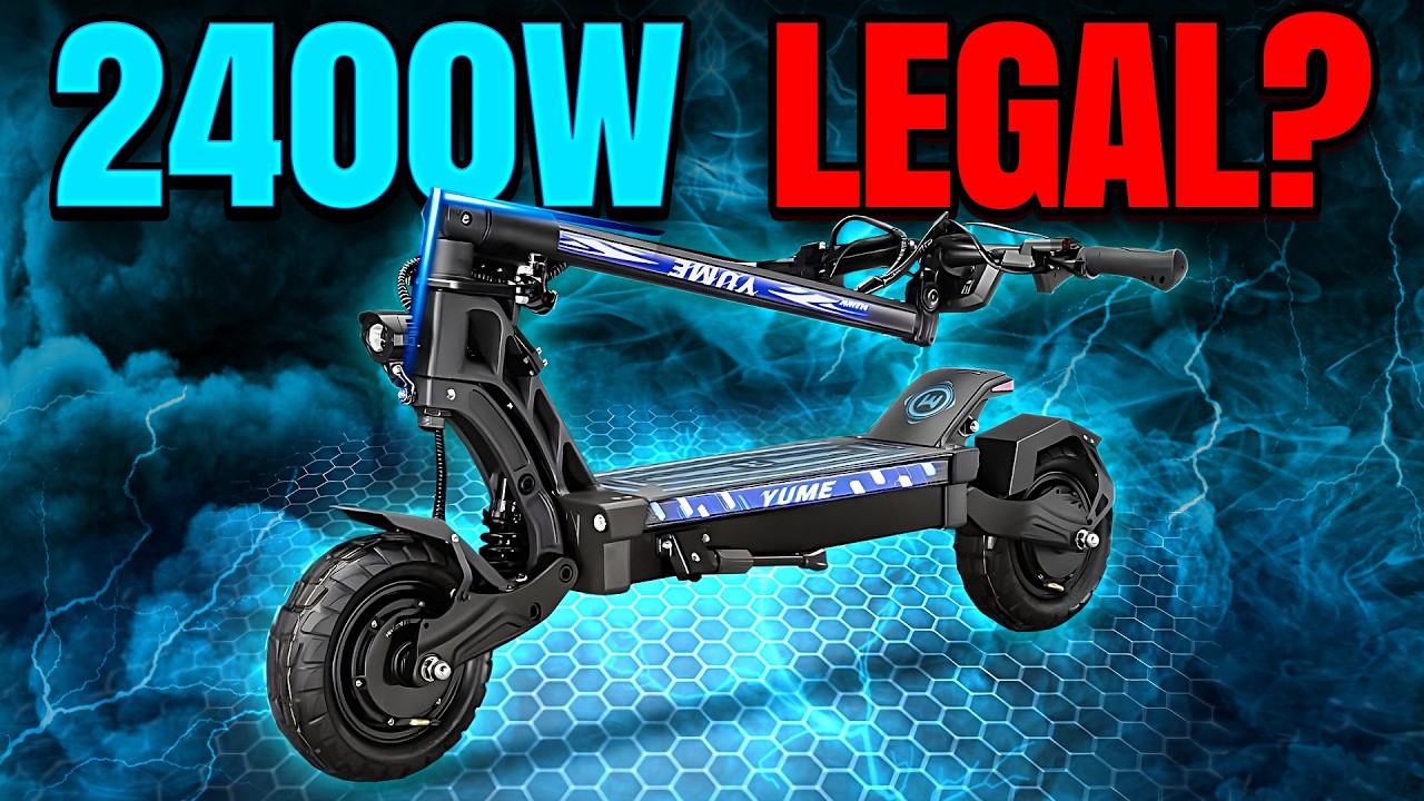 Yume Hawk 60V: E-Scooter fährt 70 km/h – Wahnsinn!