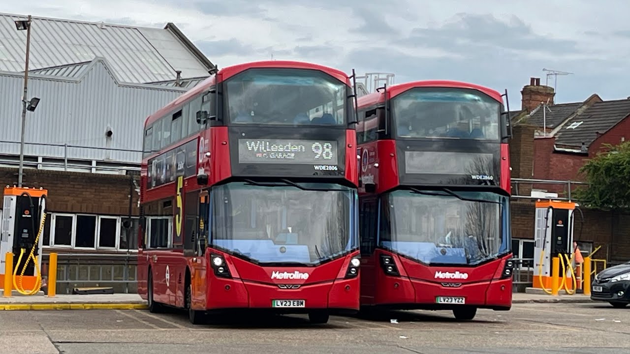 London Buses at Willesden Bus Garage 22/03/25