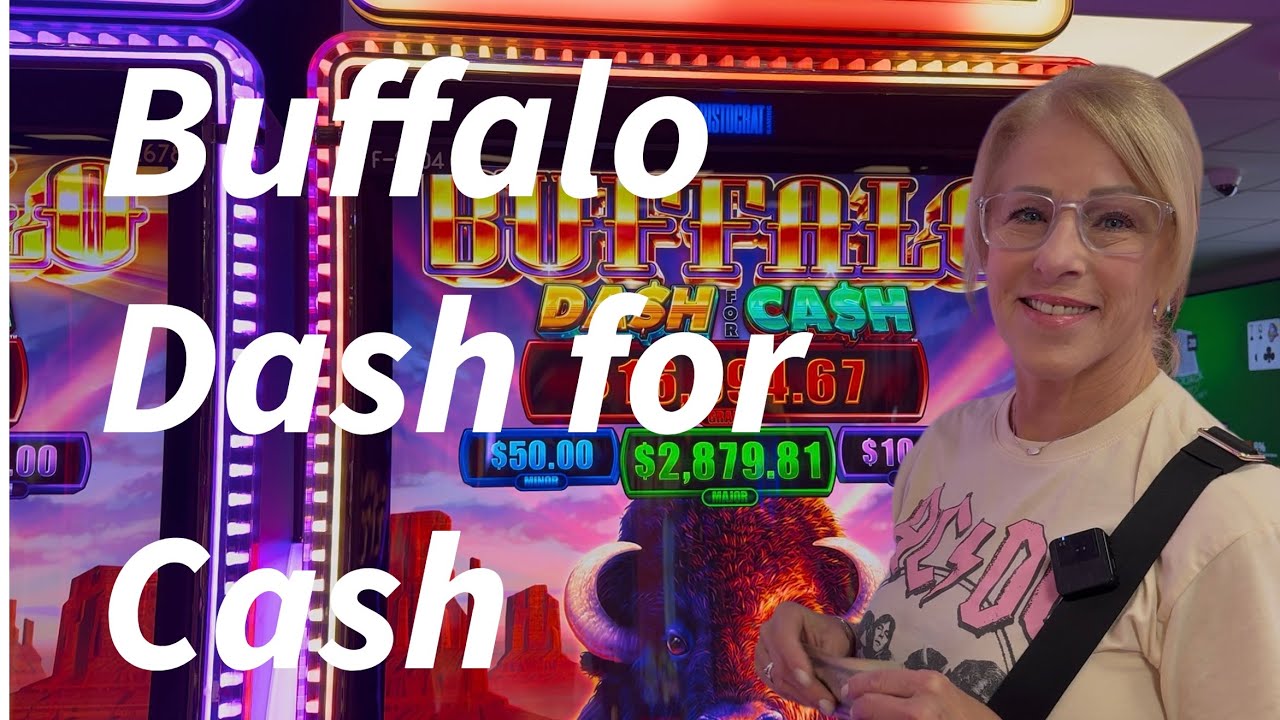 BUFFALO DASH FOR CASH & DYNAMITE DASH ALL ABOARD SLOT PLAY @ Two Kings Casino 