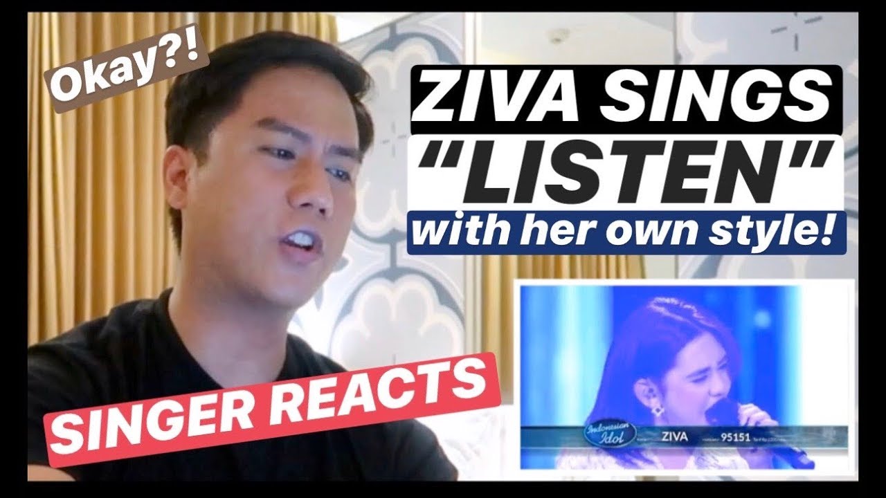 ZIVA - LISTEN (Beyoncé) - Indonesian Idol 2020 | REACTION