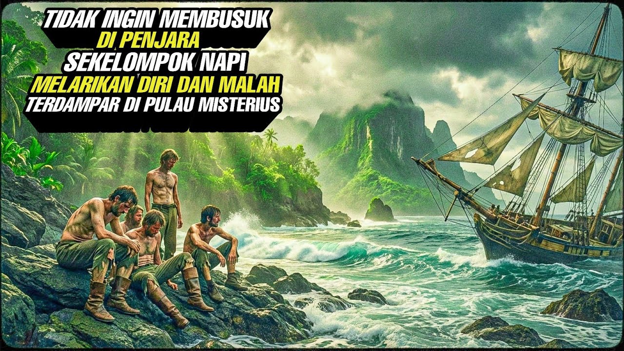 Melarikan Dari Dari Penjara Malah Terdampar Di Pulau Misterius 