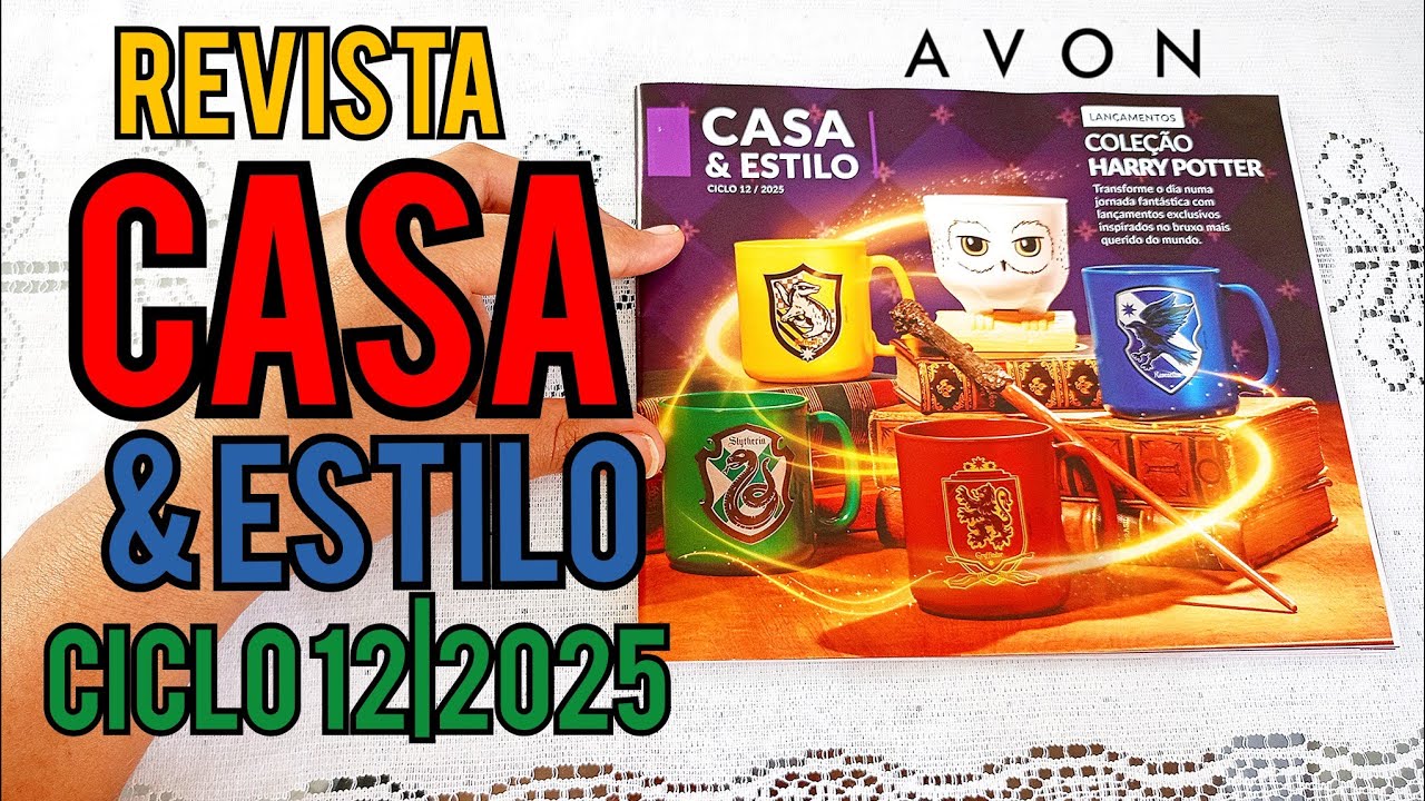 REVISTA CASA & ESTILO DE AVON CICLO 12|2025| Gabriela Marcelino
