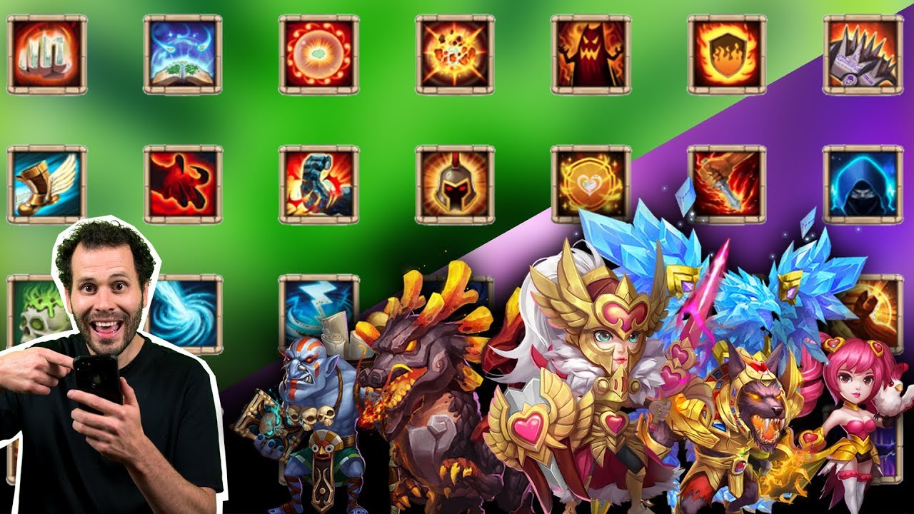 Explaining Talents I Put on Heroes and WHY Castle Clash