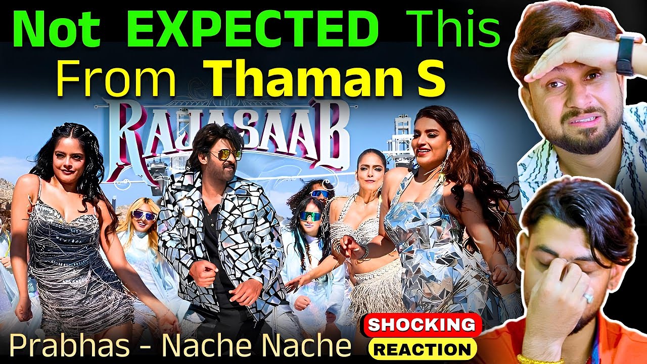 Nache Nache Song Reaction😳 | The RajaSaab | Prabhas | The Reacting Bros