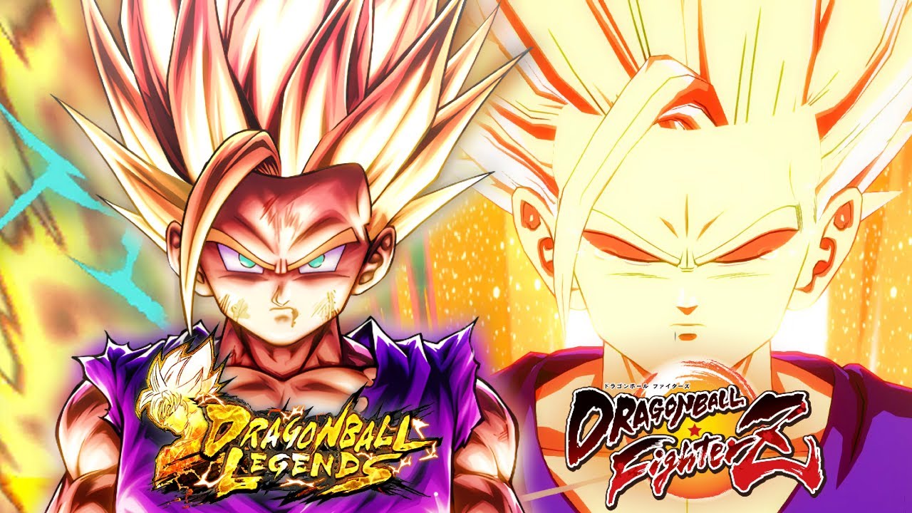 Super Saiyan 2 Gohan Comparison (Dragon Ball Legends and Dragon Ball FighterZ)