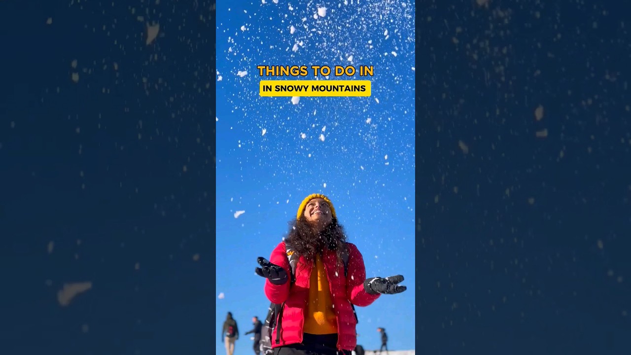Share and visit Snowy Mountains this winter season ❄️ 